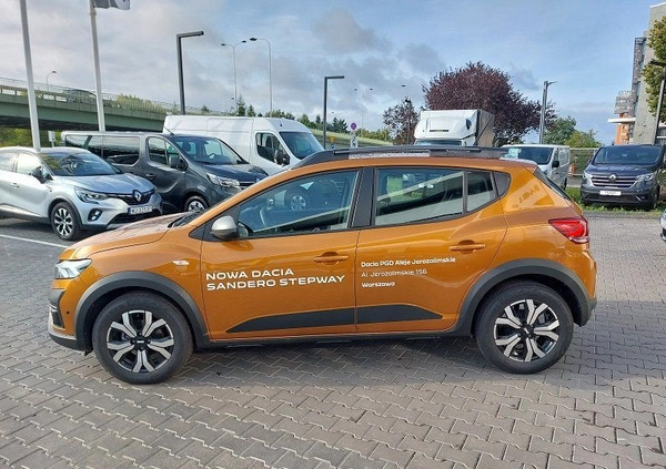 Dacia Sandero cena 76650 przebieg: 1000, rok produkcji 2022 z Jutrosin małe 67